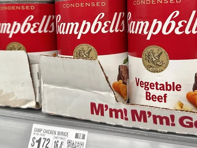 Campbell’s Soup использует фальшивое мясо для сокращения населения